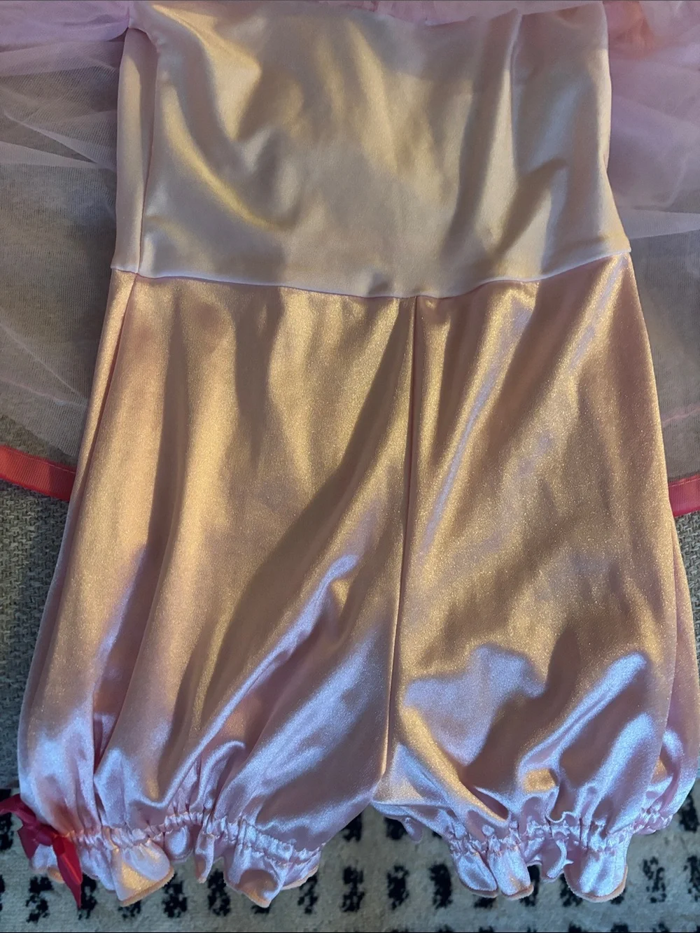 Revolution Pink Sequin Puff-Sleeve Princess Dress Costume